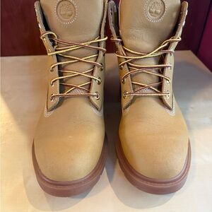 Timberland Men's Light Brown Leather Boots